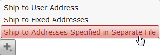 Ship to separate addresses in StoreFront