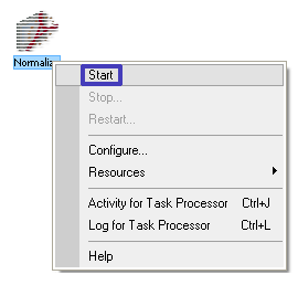 Start Task Processor