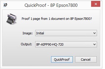 QuickProof - 8P Epson7800